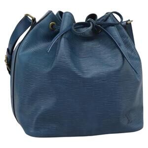 LOUIS VUITTON Epi Petit Noe Shoulder Bag Blue M44105
